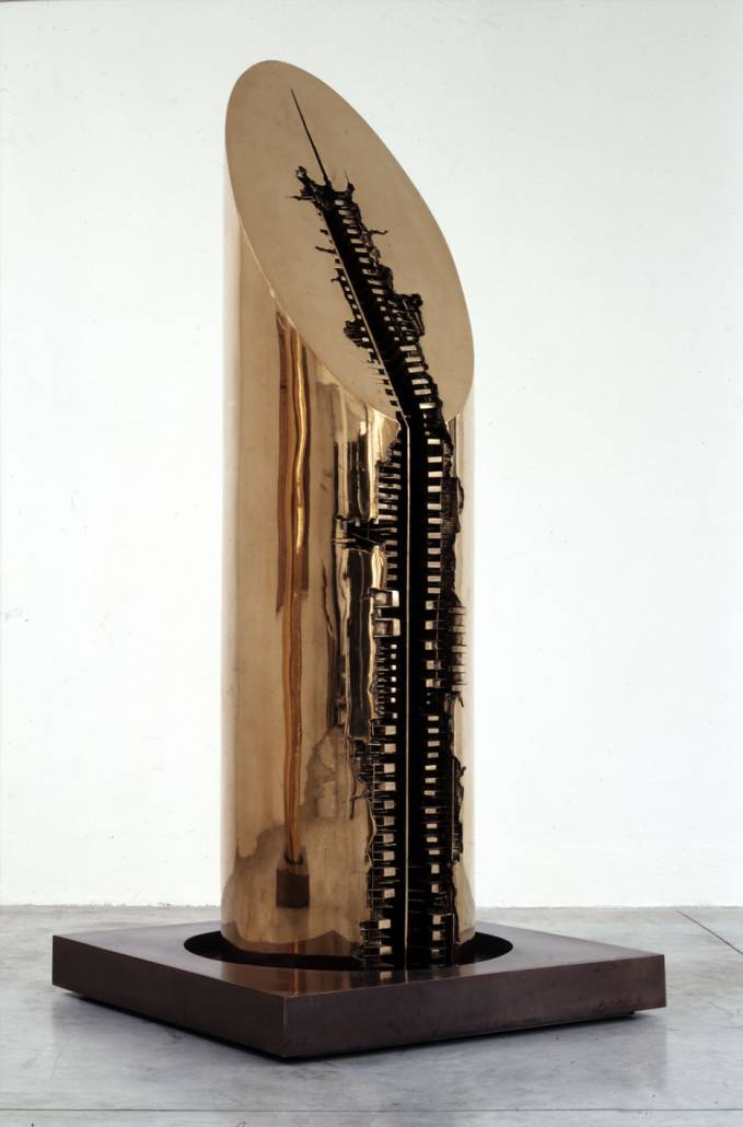 Pomodoro Arnaldo, <em>Colonna recisa trasversalmente</em> (1970-1971)