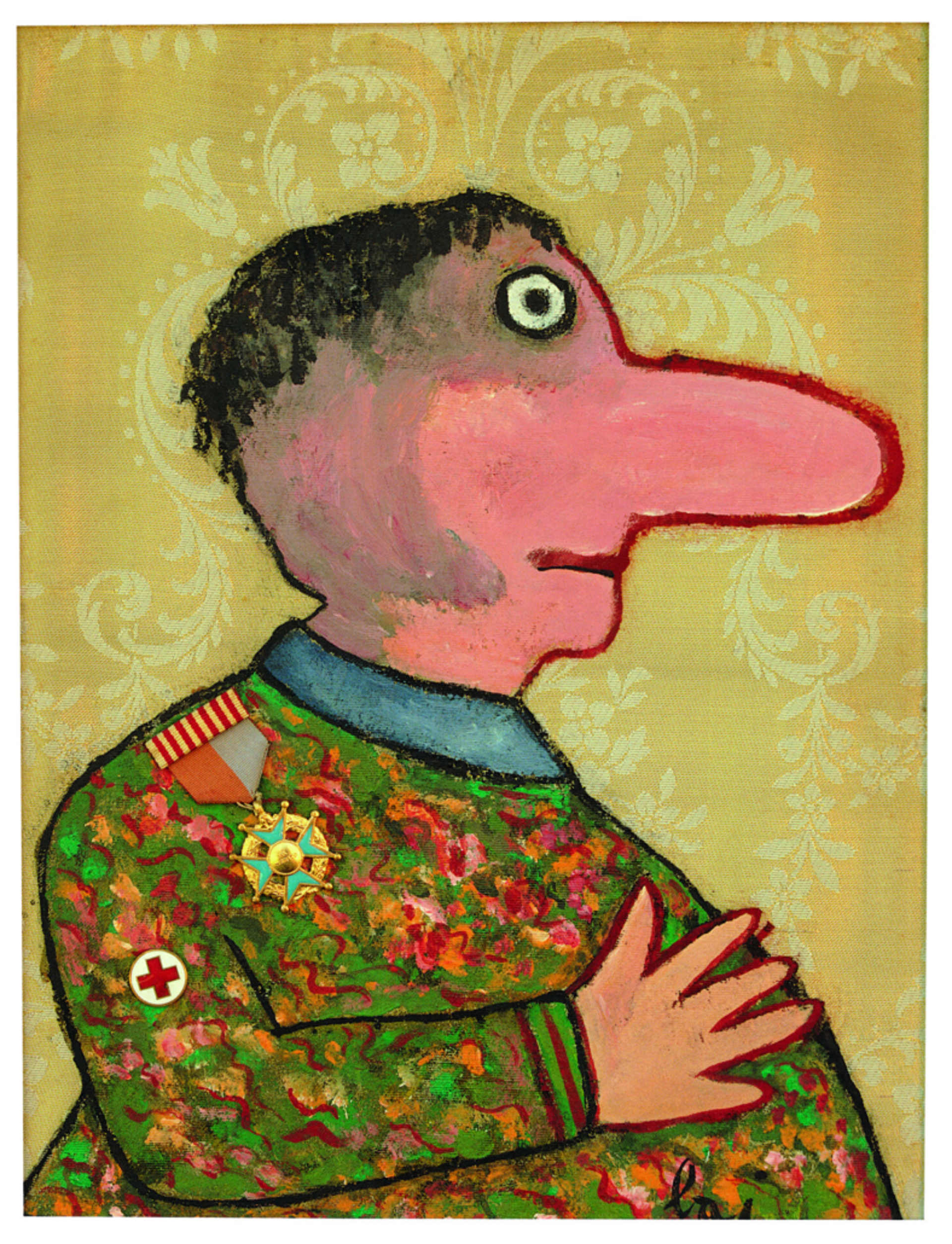Enrico Baj Piccolo decorato