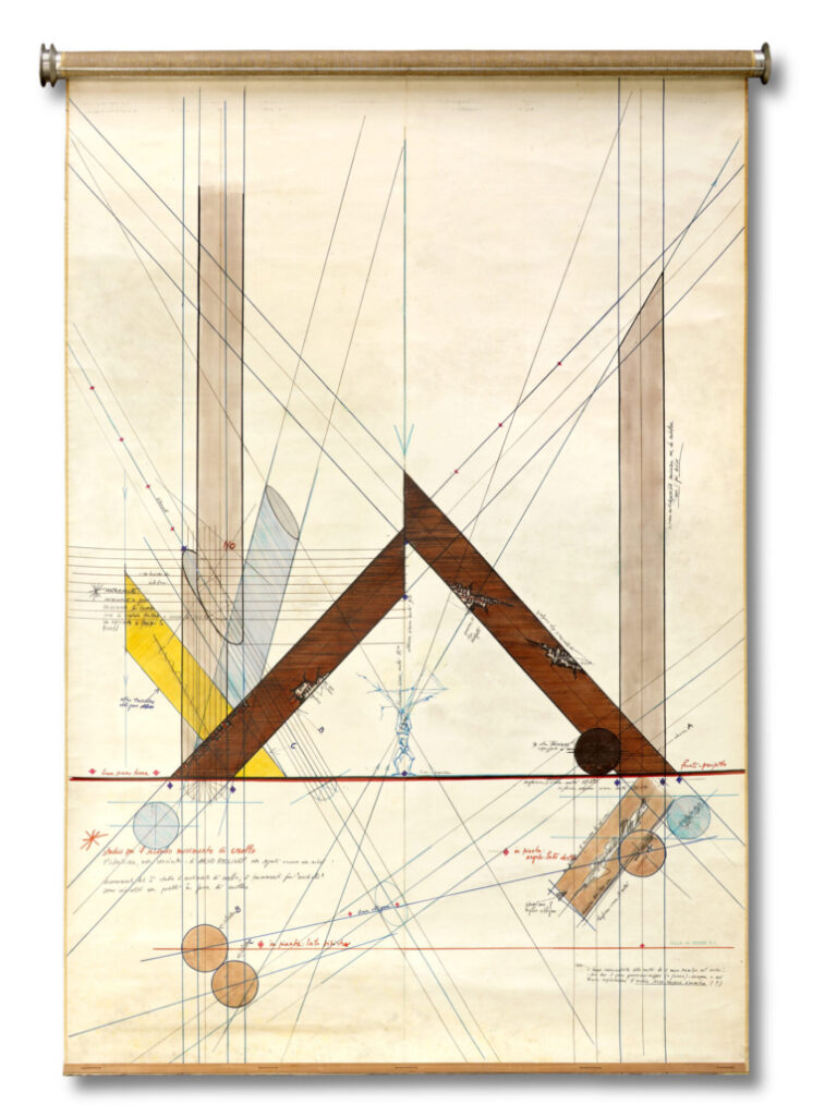 Arnaldo Pomodoro, Grande disegno, 1971