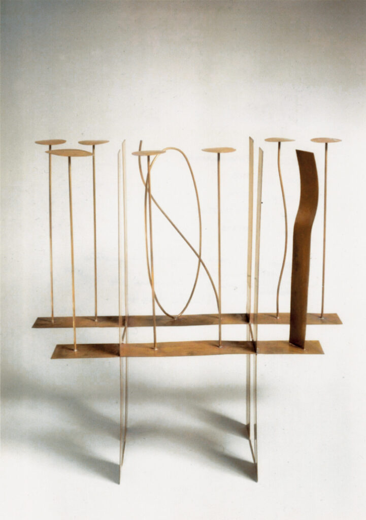 Fausto Melotti Fantasia schematica 1985