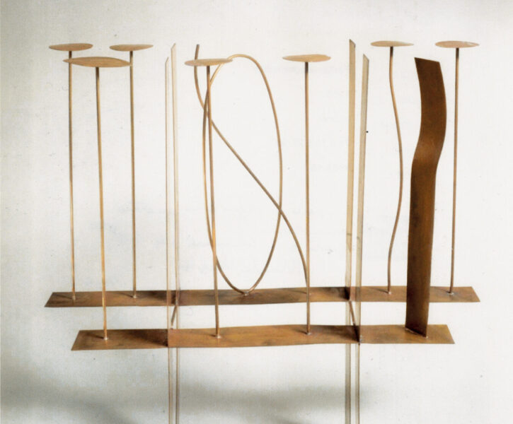Fausto Melotti Fantasia schematica 1985