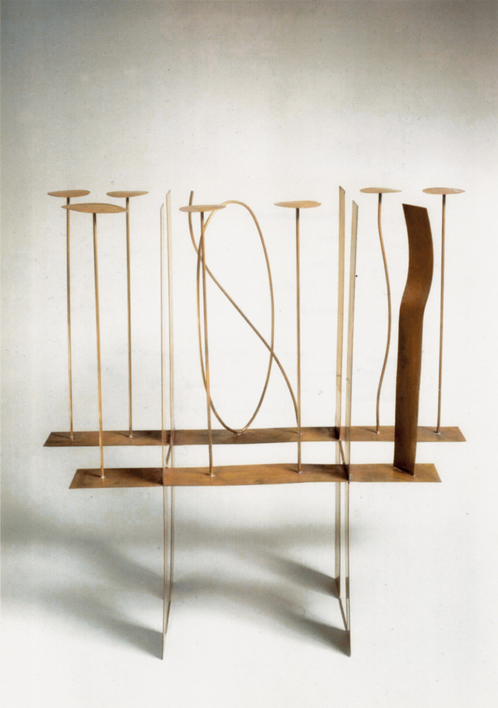 Fausto Melotti Fantasia schematica 1985