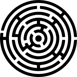 animazione di un labirinto