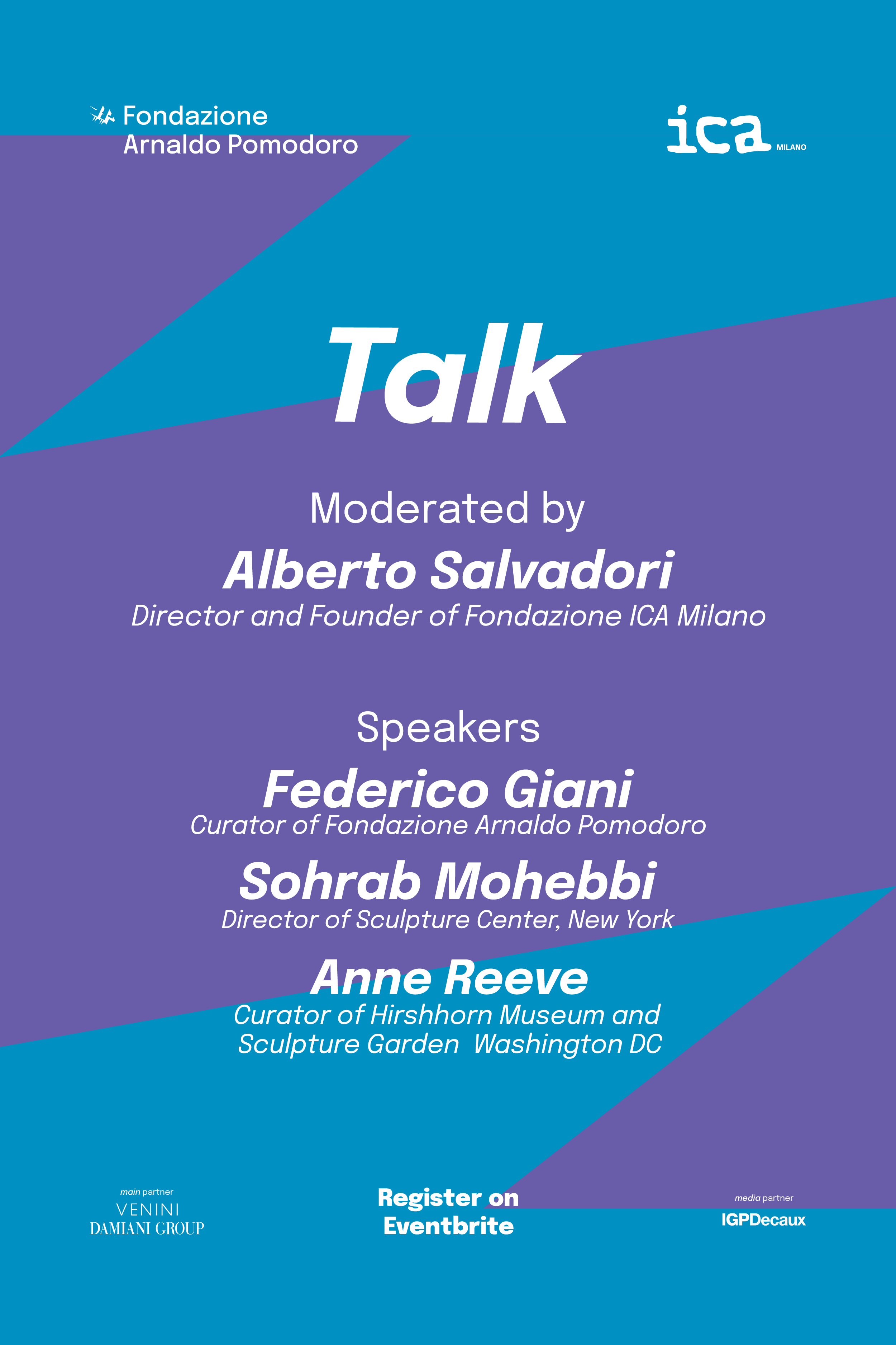 Talk Premio Arnaldo Pomodoro per la Scultura