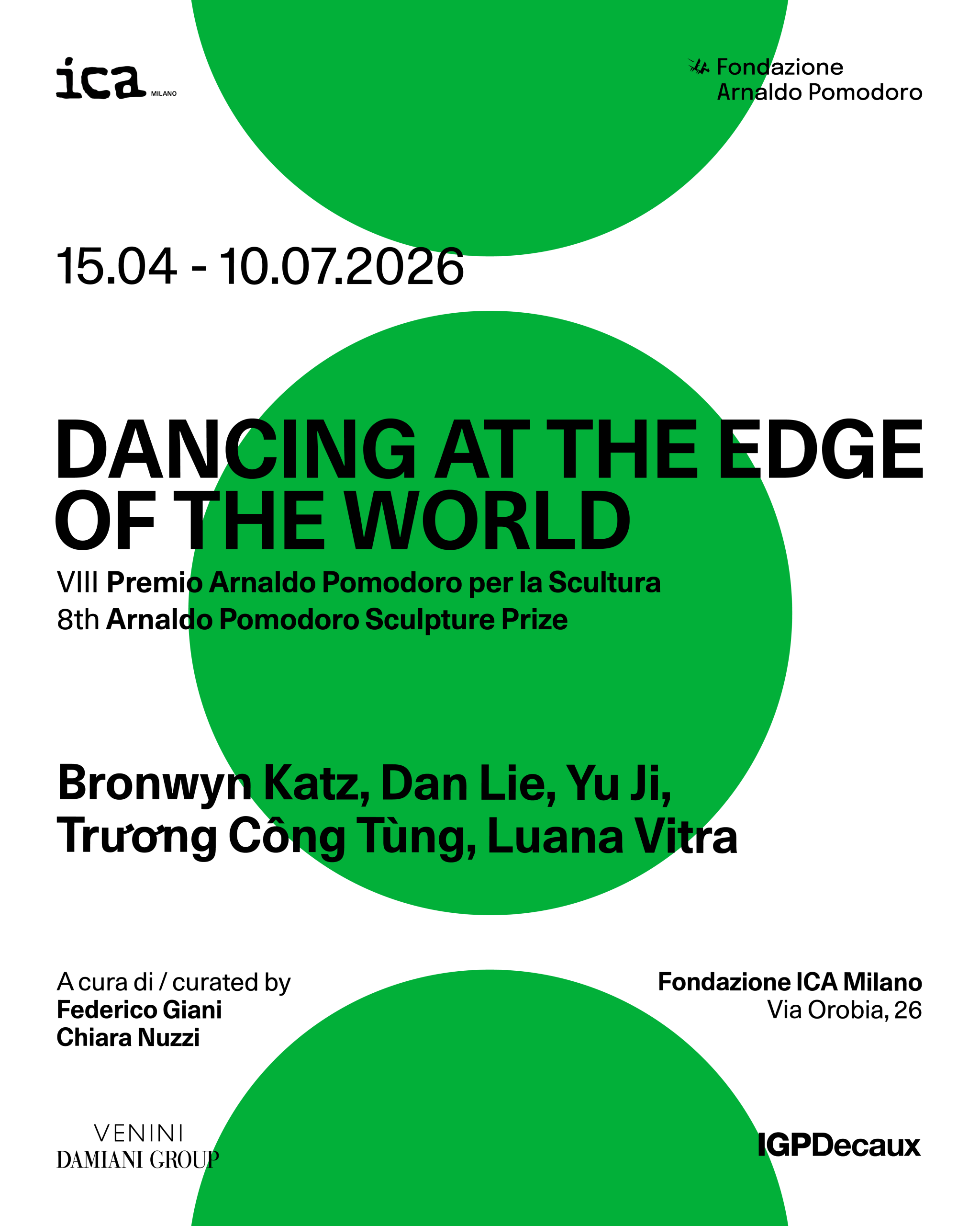 Premio Arnaldo Pomodoro per la Scultura. VIII edizione | Dancing at the Edge of the World